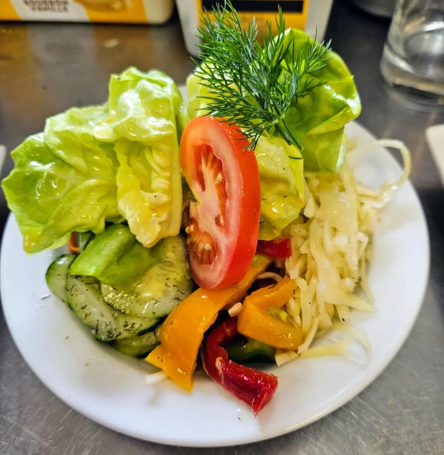 Salat vom Gemeindezentrum Fessenheim