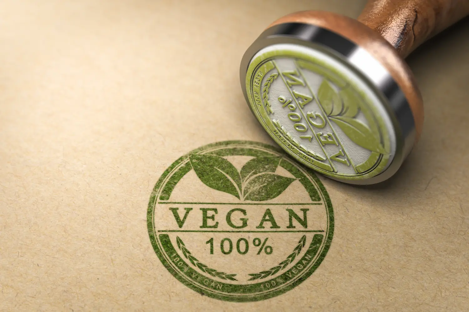 Veganes Lebensmittel zertifiziert